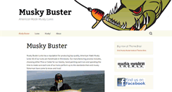 Desktop Screenshot of muskybusterlures.com