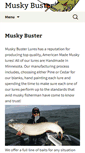 Mobile Screenshot of muskybusterlures.com